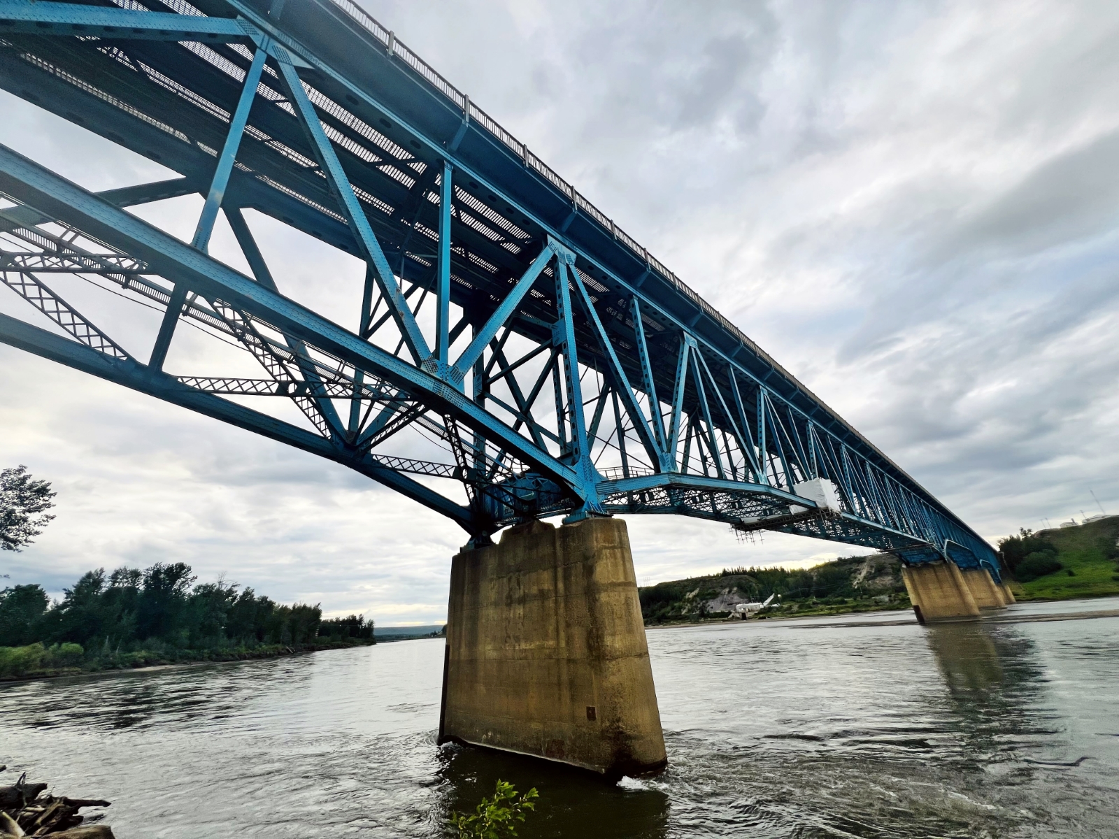 Taylor Bridge, South of Fort St. John British Columbia